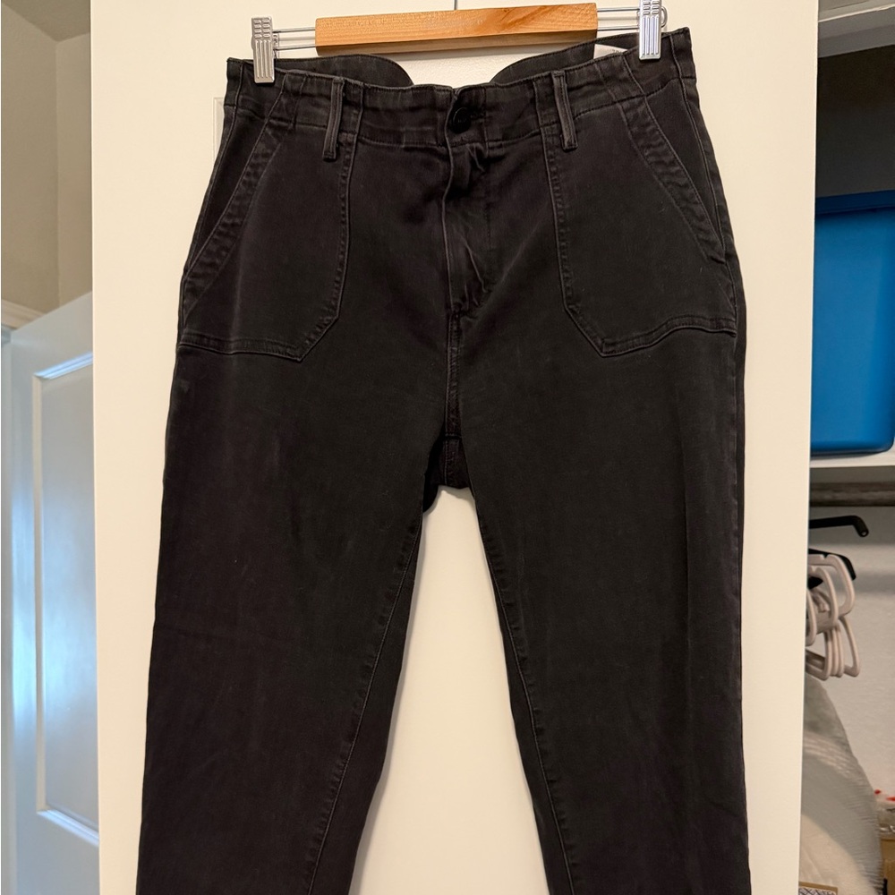 PAIGE Charcoal Denim Jeans